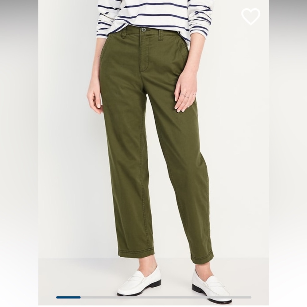 Old Navy High Waisted Chino Pants